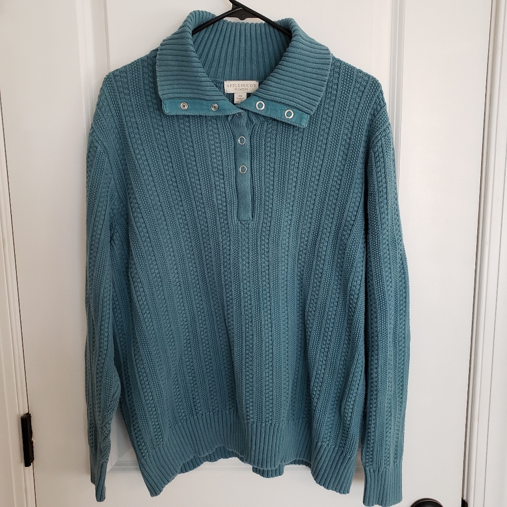Appleseed's Women's Sweater 2XL